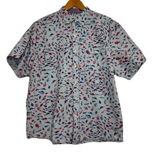 Tommy Bahama Pesca Fiesta Tropical Fish Button Up Men’s XXL Vacation Travel